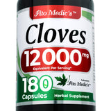 FITO MEDIC'S Cloves 600 mg Capsules bottle front view
