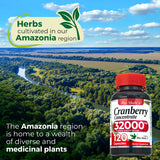 FITO MEDIC'S Cranberry Softgels 400mg with fresh cranberries