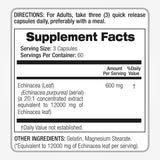 FITO MEDIC'S Echinacea Herbal Supplement bottle on table