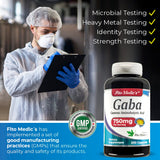 FITO MEDIC'S Gaba bottle with capsules on a table