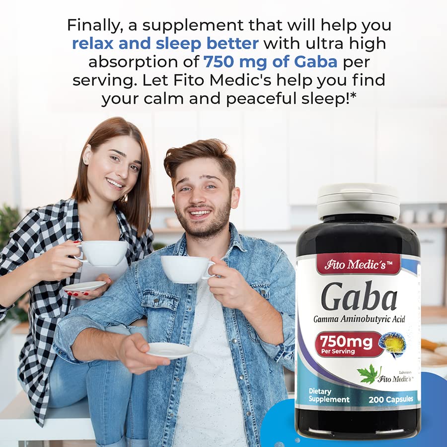 FITO MEDIC'S Gaba capsules close-up