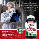 FITO MEDIC'S Ginger Root Capsules with measuring spoon