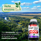 FITO MEDIC'S Grape Seed Extract Capsules bottle with measuring spoon