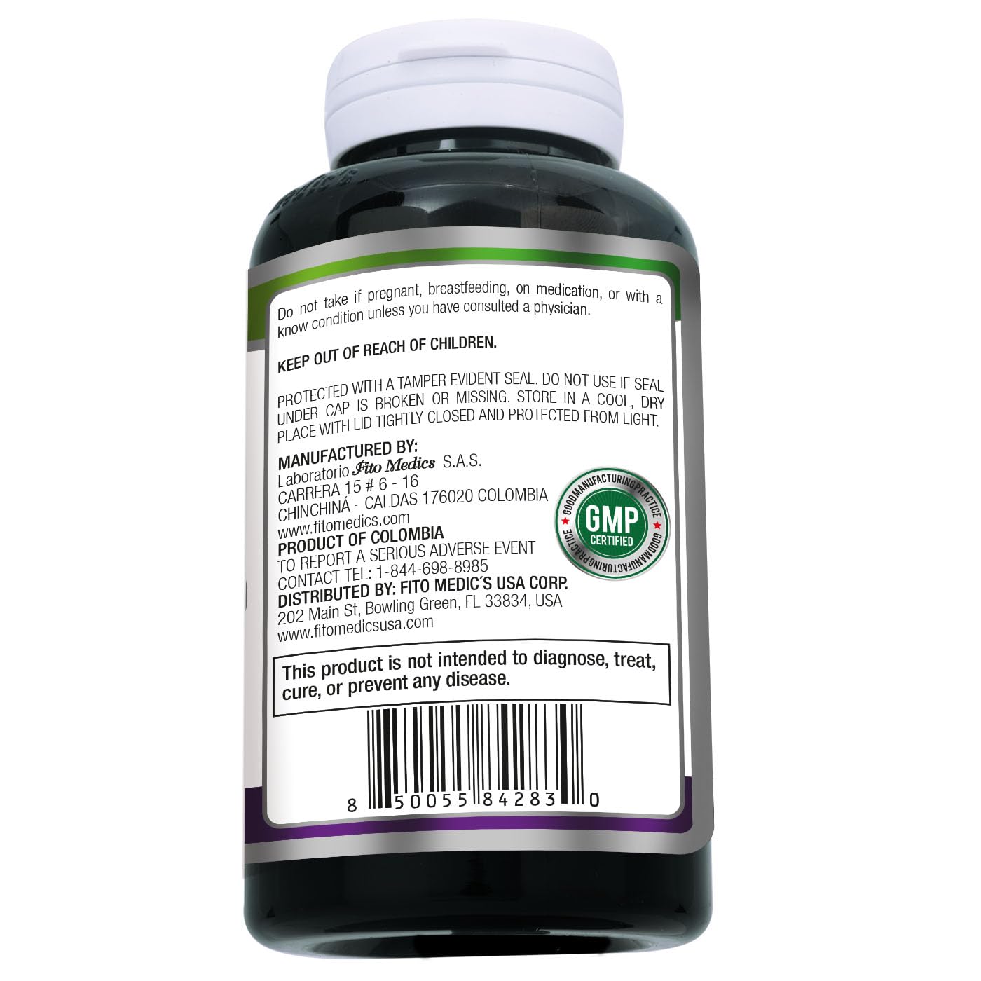 FITO MEDIC'S Grape Seed Extract Capsules displayed with healthy foods
