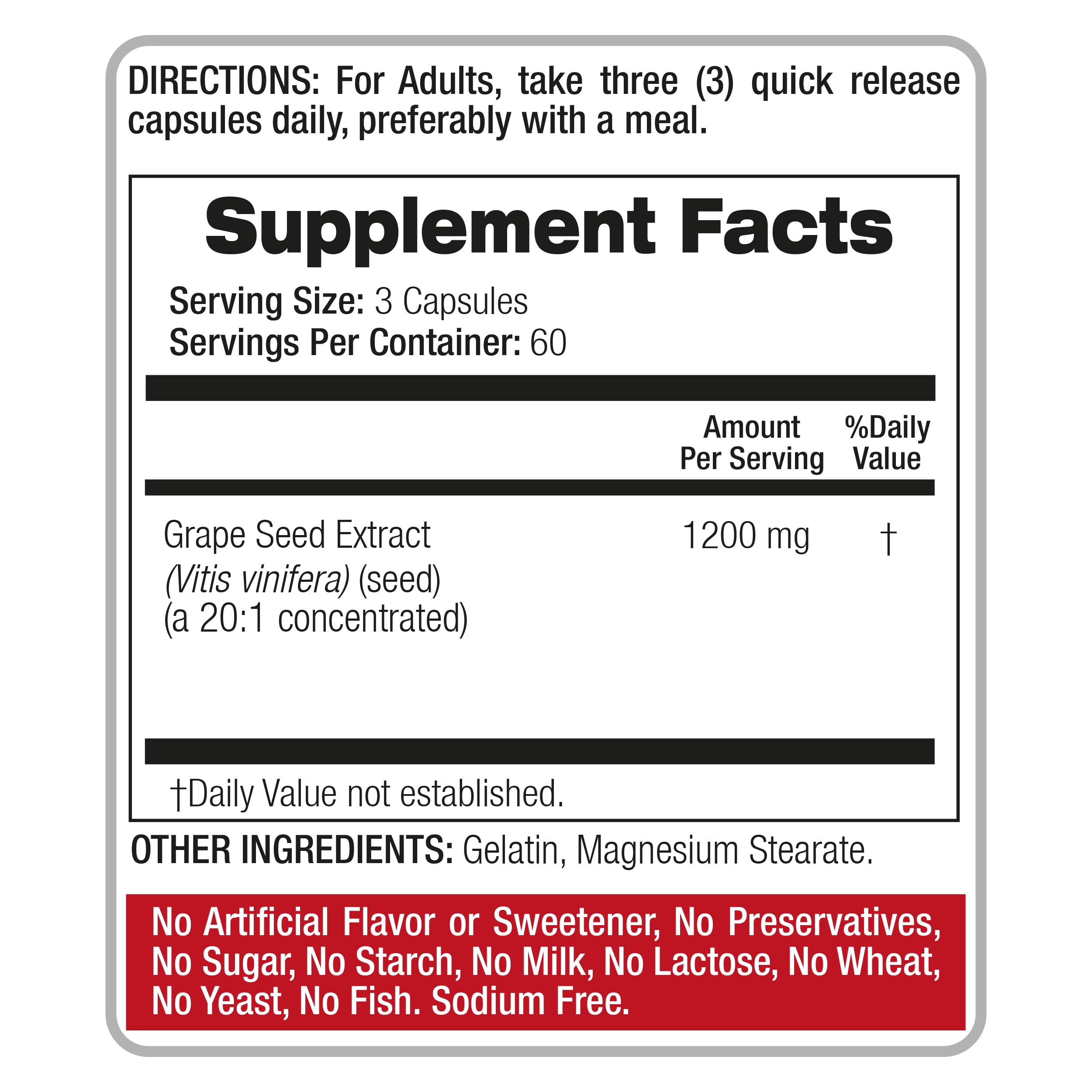 FITO MEDIC'S Grape Seed Extract Capsules with fresh grapes