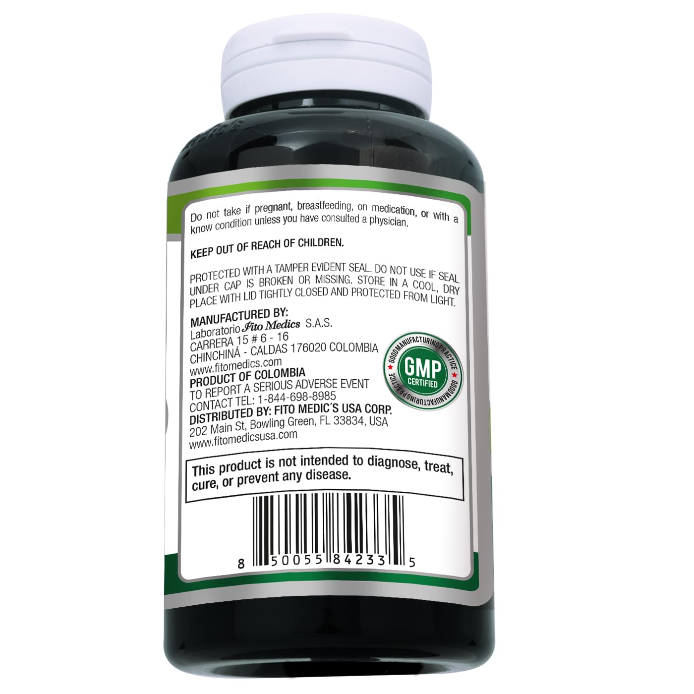 FITO MEDIC'S Hibiscus Capsules 600mg with measuring spoon for dosage