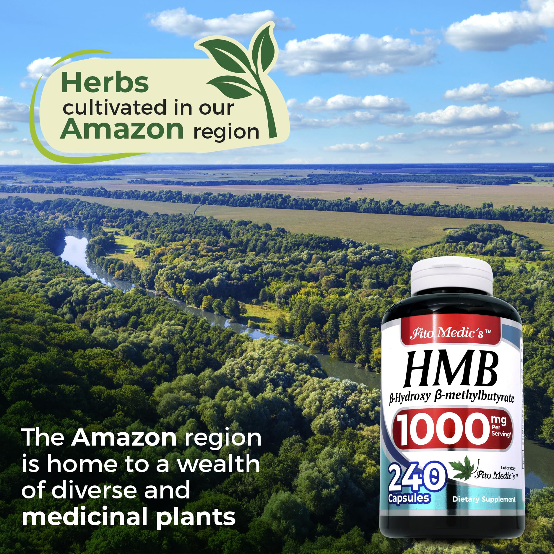 FITO MEDIC'S HMB 240 Capsules with fitness accessories