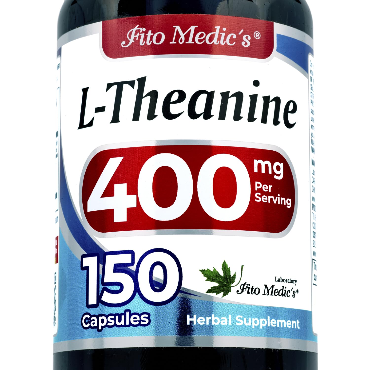 FITO MEDIC'S L-Theanine Capsules front view with packaging