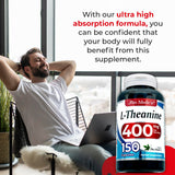 FITO MEDIC'S L-Theanine Capsules open bottle with capsules visible