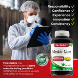 FITO MEDIC'S Mastic Gum Capsules 400mg with a measuring spoon