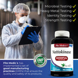 FITO MEDIC'S Nattokinase quick-release capsules close-up