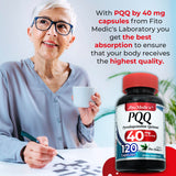 FITO MEDIC'S PQQ supplement label close-up