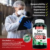 FITO MEDIC'S Saw Palmetto Capsules with measuring spoon