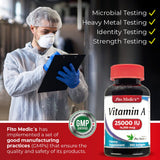 FITO MEDIC'S Vitamin A 25000 IU Softgels with a meal