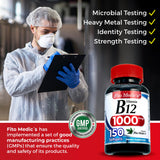 FITO MEDIC'S Vitamin B12 Supplement packaging details