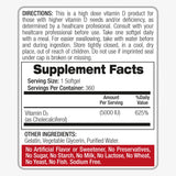 FITO MEDIC'S Vitamin D3 5000 IU Softgels close-up of softgel
