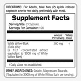 FITO MEDIC'S White Willow Bark supplement with measuring spoon
