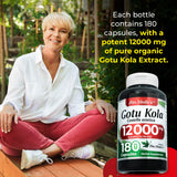 Fito Medics Gotu Kola bottle side view