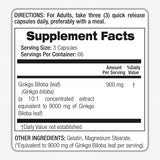 FITOMEDIC'S Ginkgo Biloba bottle with natural background