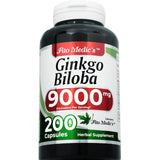 FITOMEDIC'S Ginkgo Biloba capsules close-up