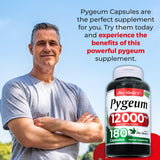 FITOMEDIC'S Pygeum Bark 600mg capsules with bottle