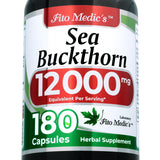 FITOMEDIC'S Sea Buckthorn Supplement 180 capsules front view