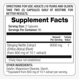 FITOMEDIC'S Stinging Nettle Root Extract bottle with measuring scoop