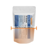 FitPowders Alpha-GPC Choline Powder side view with ingredients list