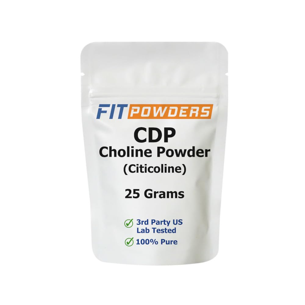 FitPowders Citicoline Sodium 18g front view packaging