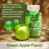 FitVitality Apple Cider Vinegar Gummies bottle side view