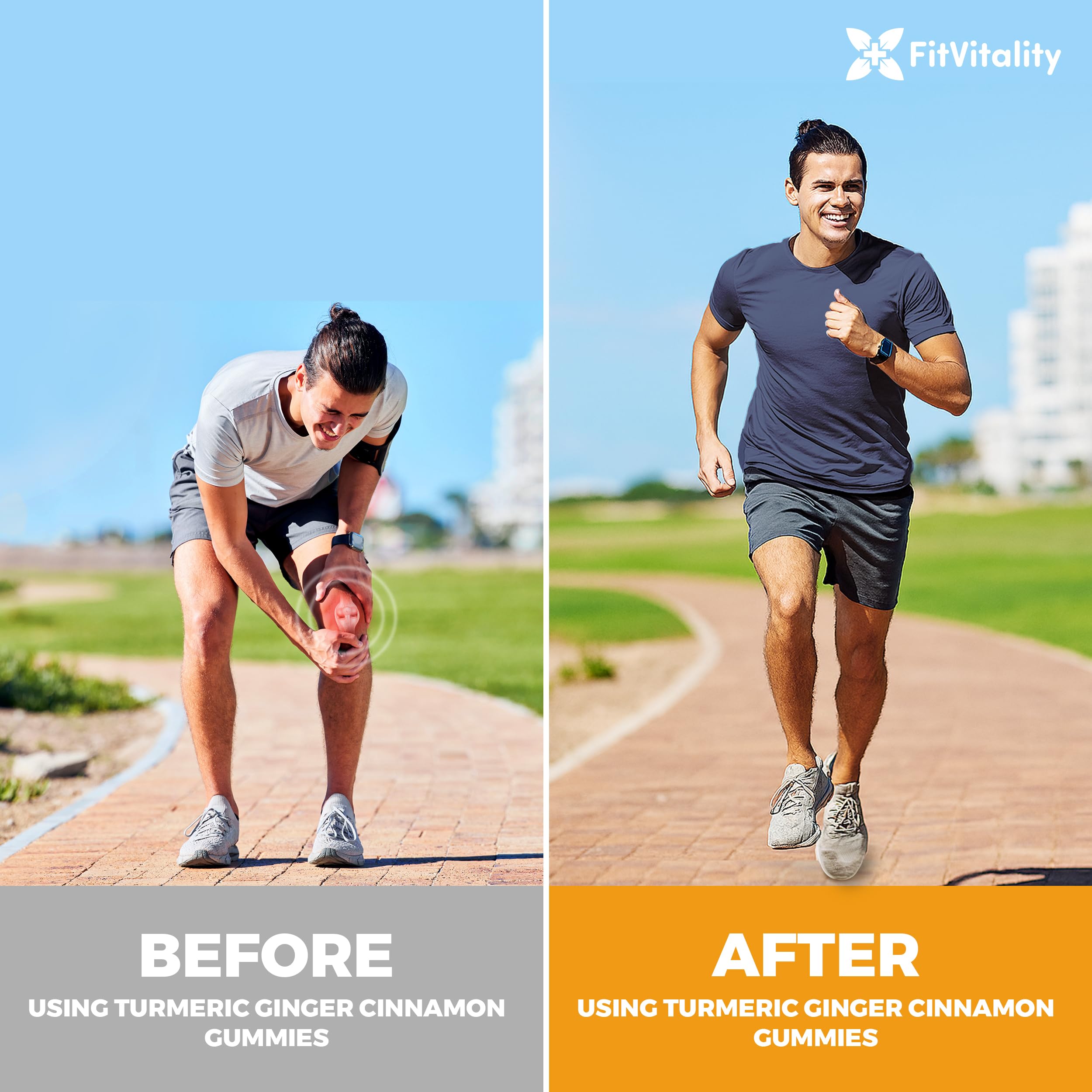 FitVitality Moringa Gummies showing vegan-friendly label