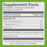 Five Brothers Hydrolyzed Collagen Supplement 531g on a kitchen counter