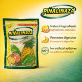 Five Brothers Piñalinaza Colon Cleanse Fiber Powder side view showing organic pineapple flavour