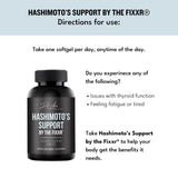 Fixxr Hashimoto Support soft-gels in hand