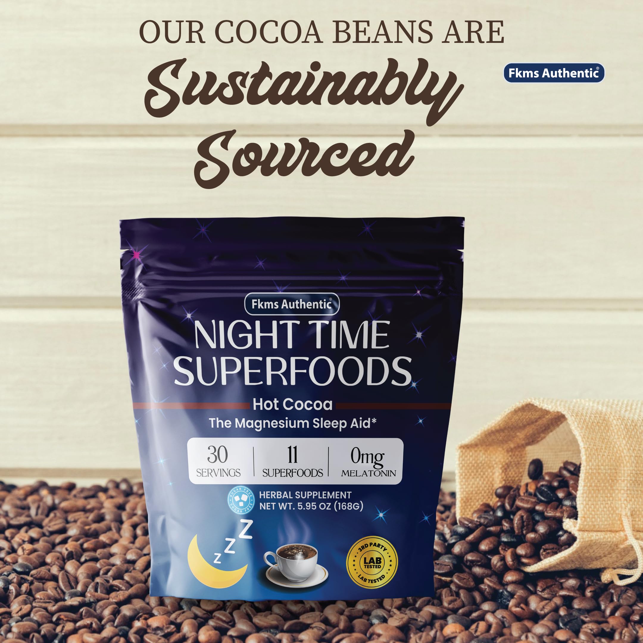 FKMS AUTHENTIC Nighttime Magnesium Hot Cocoa preparation process
