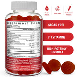 Flamingo Supplements B Complex Gummies strawberry flavour gummies