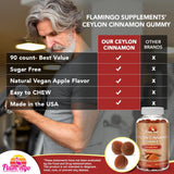 Flamingo Supplements Cinnamon Bark capsules close-up