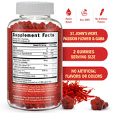 Flamingo Supplements saffron gummies apple flavour close-up