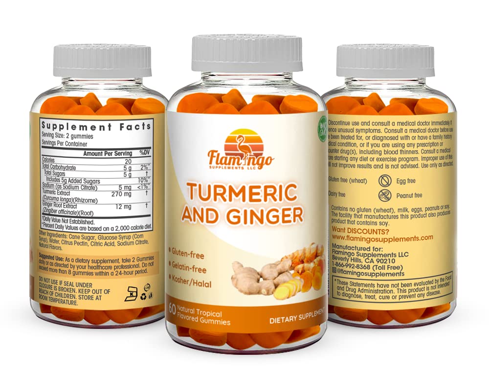 Flamingo Supplements Turmeric Extract 227g packaging