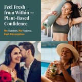 Flarovexarith Chlorophyll Capsules open bottle with capsules displayed