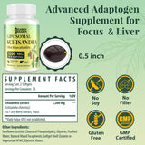 Flarovexarith Liposomal Schisandra 1200mg softgel with a measuring spoon
