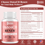Flarovexarith OsteoCII Renew supplement packaging with ingredients list