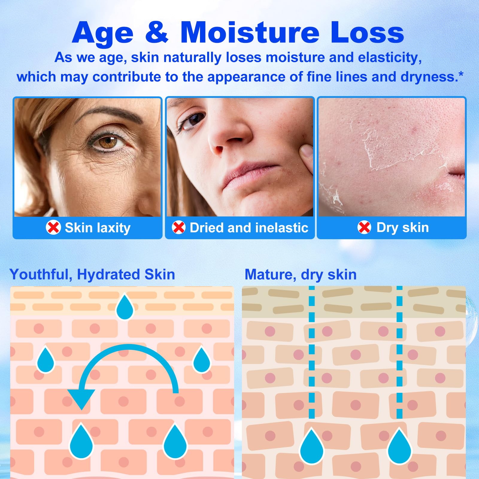 flasture Hyaluronic Acid Powder mixed in a serum