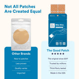 Flat lay of The Good Patch Nite Nite Hemp Melatonin Sleep Patches