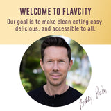 FlavCity Collagen Drink Mix Powder displayed with coconut