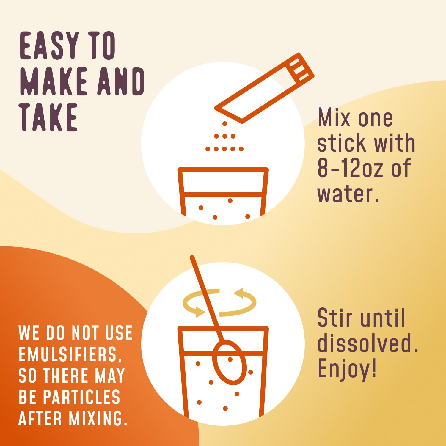 FlavCity Collagen Drink Mix Powder ingredients list on packaging
