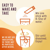 FlavCity Collagen Drink Mix Powder ingredients list on packaging