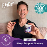 FlavCity Lights Out Gummies packaging