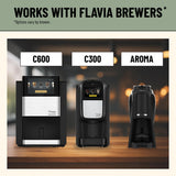 Flavia Green Tea with Jasmine brewed cup