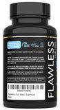 FLAWLESS FOR MEN L-Arginine Supplement bottle with measuring spoon